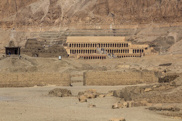 Temple of Hatshepsut at the Luxor's West bank, Egypt