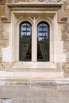Window in Pembroke College Oxford