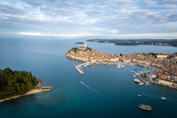Rovinj from above