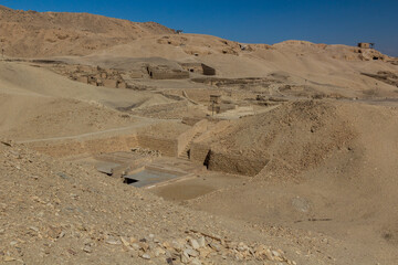 Tombs of Nobles at the Theban Necropolis, Egypt