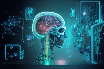 Artificial intelligence, or AI, is used in contemporary medical technologies. automation and IOT. Generative AI