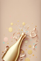 Celebration Background for Gift Cards, Invitations, Parties