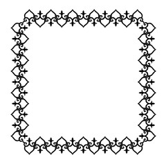 frames in vintage style with elements of ornament, art, pattern, background, texture