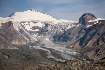 Johannisberg, northeast of the Grossglockner which is the highest peak in austria.