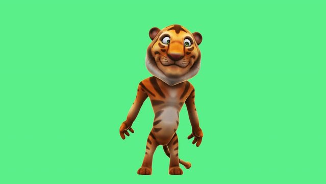 Tiger Cartoon Video Footage – Browse 875 HD Stock Video and Footage | Adobe  Stock