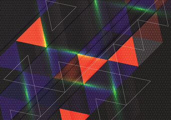 Fototapeta premium Technology background color vector for web and design