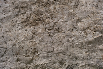 Textured plaster wall