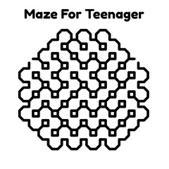 Maze For Teenager