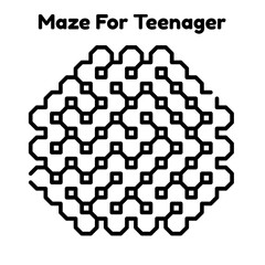 Maze For Teenager