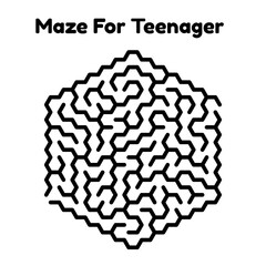 Maze For Teenager