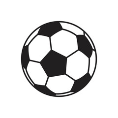 Fototapeta premium Soccer ball icon. Soccer ball symbol. Soccer ball Transparent background. Soccer ball PNG