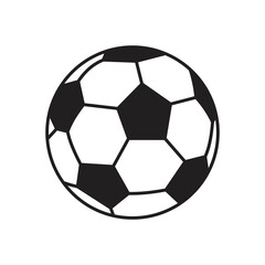 Fototapeta premium Soccer ball icon. Soccer ball symbol. Soccer ball Transparent background. Soccer ball PNG