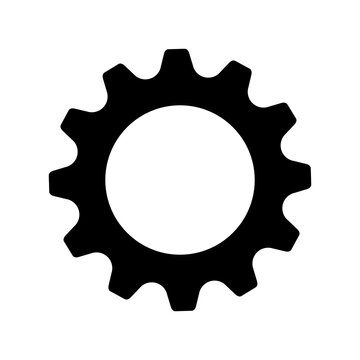 Gear icon. Setting symbol. Cogwheel Transparent background. gear PNG	