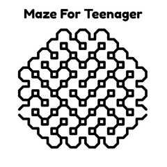 Maze For Teenager