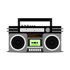 Retro boombox illustration