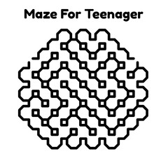Maze For Teenager
