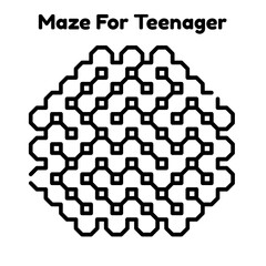 Maze For Teenager