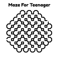 Maze For Teenager