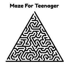 Maze For Teenager