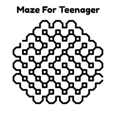 Maze For Teenager