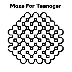Maze For Teenager