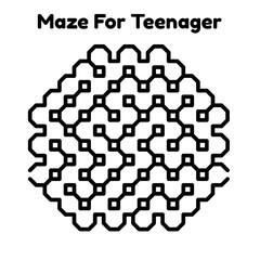 Maze For Teenager