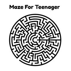 Maze For Teenager