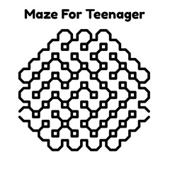 Maze For Teenager