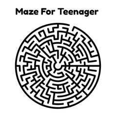 Maze For Teenager