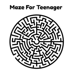 Maze For Teenager