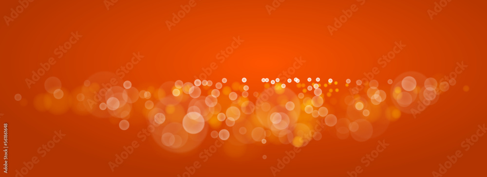 Poster bright blurred lights vector transparent effect illustration, abstract bokeh background with depth o