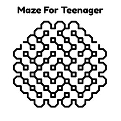 Maze For Teenager