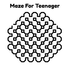 Maze For Teenager