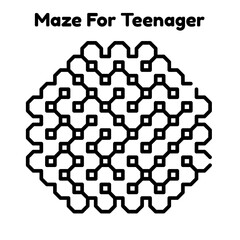Maze For Teenager