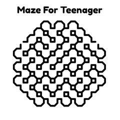 Maze For Teenager