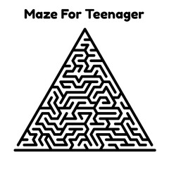 Maze For Teenager