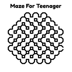 Maze For Teenager