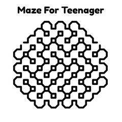 Maze For Teenager