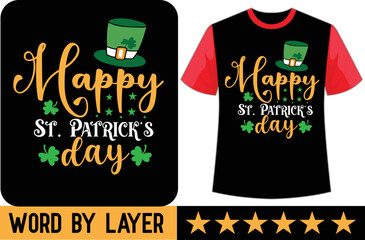 St . Patrick's day svg t shirt design
