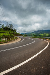 Road to heaven, Munnar, Kerala, India