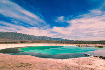 Lagoas escondidas de Baltinach, Atacama, Chile