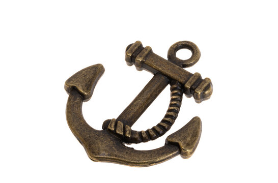 anchor pendant isolated