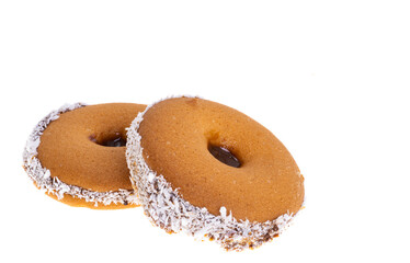 shortbread cookie isolated