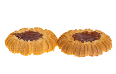shortbread cookie isolated
