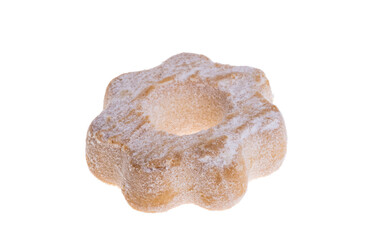 shortbread cookie isolated