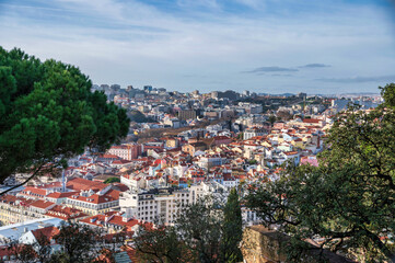 view of Lisbon Downtown