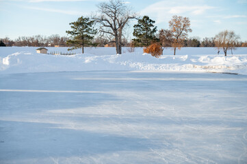 ice rink outdoors