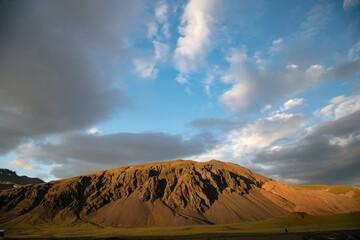 Mountain range in Iceland.