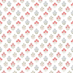 Textile and digital seamless pattern design 