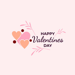 HEART, LOVE VALENTINES DAY BACKGROUND ILLUSTRATION DESIGN VECTOR GOOD FOR GREETING CARD, COVER DESIGN